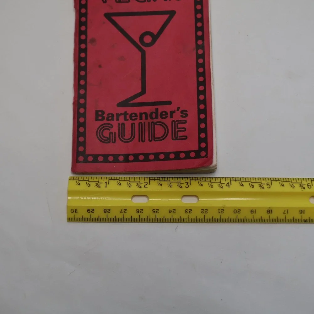 Price Crawford's Official Las Vegas Bartender's Guide 1999 Vintage Cocktail Book
